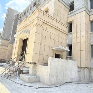 贵州 黄金麻干挂，工地实拍