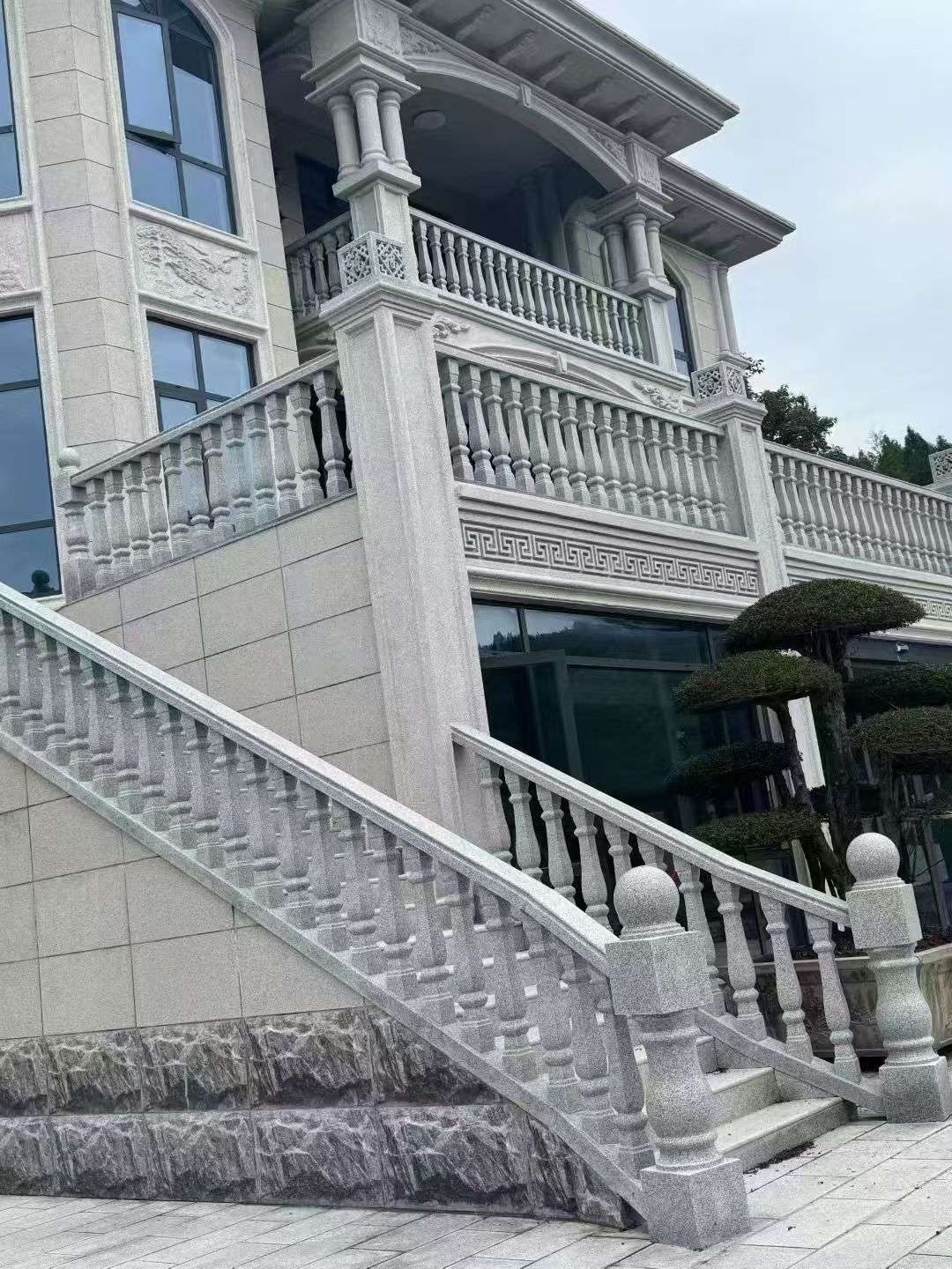 贵州 芝麻白别墅，栏杆