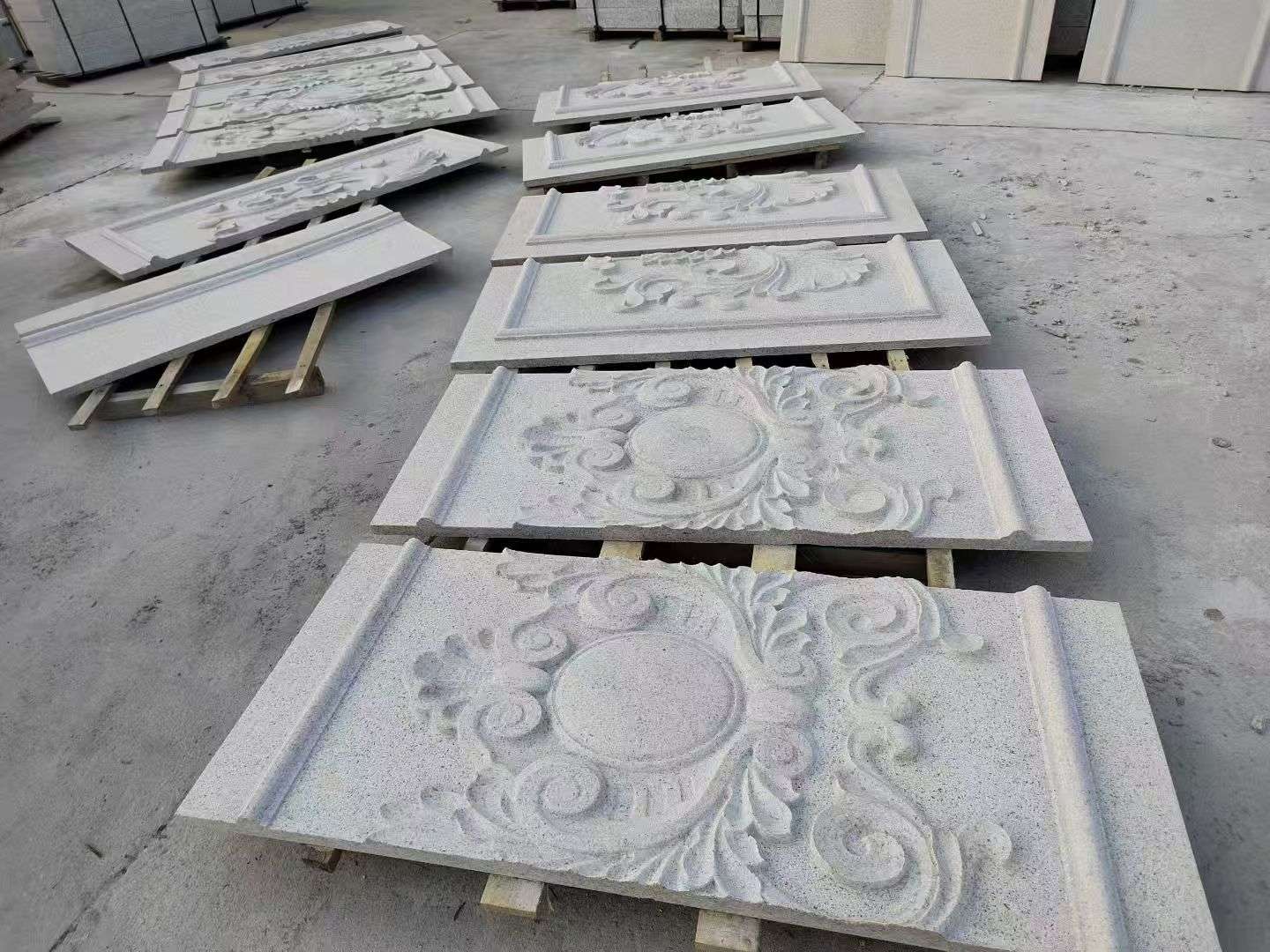 贵州 芝麻白干挂雕花板