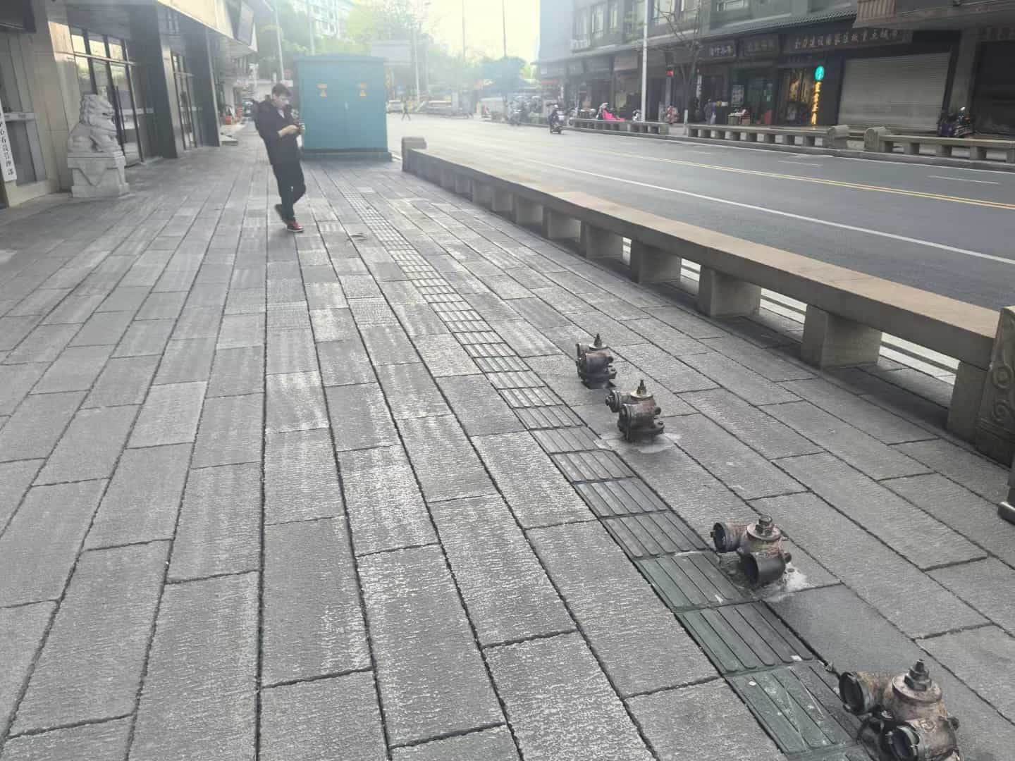 贵州仿古石铺装效果